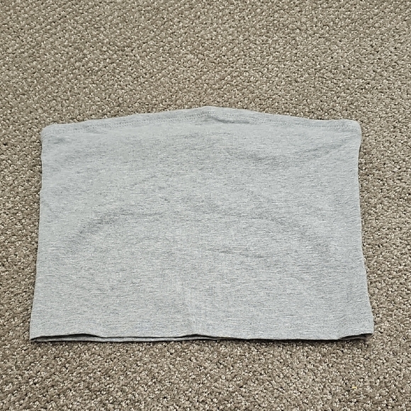 Forever 21 Tops - Forever 21 Heather Gray Tube Top
